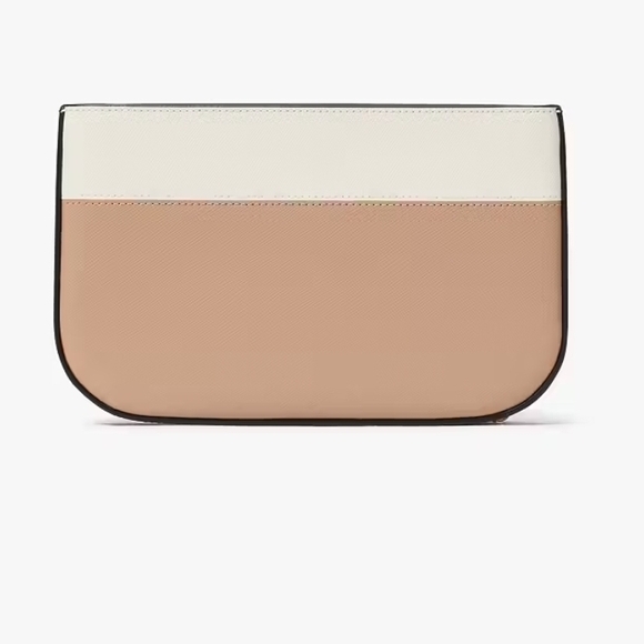 Kate Spade NWT Madison Lilly Pochette in Toasted Hazelnut Multi - Picture 4 of 12